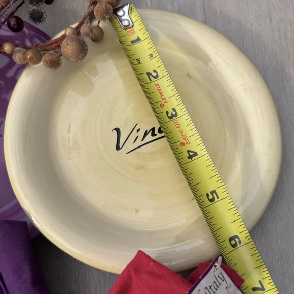 Italian Tuscany Themed Decor - frames, coasters, candles, plates, wine scarves - Picture 9 of 12